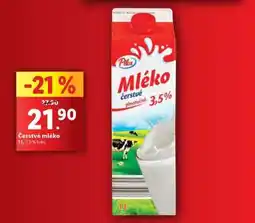 Lidl Čerstvé mléko nabídka