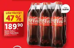 Lidl COCA-COLA, COCA-COLA ZERO nabídka