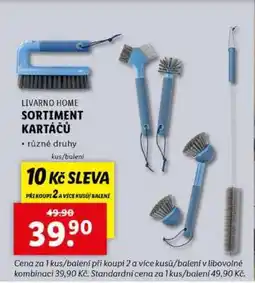 Lidl LIVARNO HOME SORTIMENT KARTÁČŮ nabídka