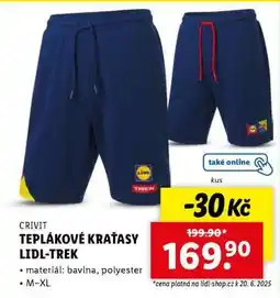 Lidl CRIVIT TEPLÁKOVÉ KRAŤASY LIDL-TREK nabídka
