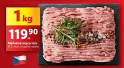 Lidl Mělněné maso mix nabídka