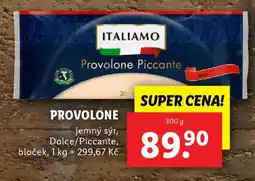 Lidl ITALIAMO Provolone Piccante nabídka