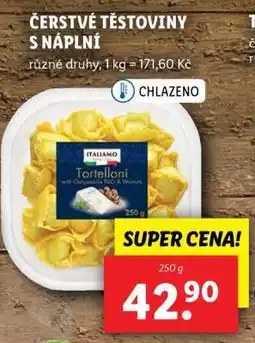 Lidl Italiamo Tortelloni nabídka