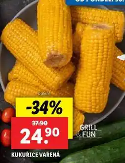 Lidl KUKUŘICE VAŘENÁ nabídka