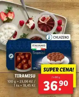 Lidl Tiramisu nabídka
