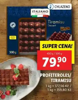 Lidl ITALIAMO Tiramisu Dessert nabídka