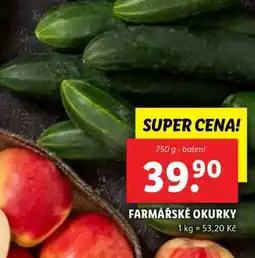 Lidl FARMÁŘSKÉ OKURKY nabídka