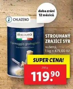 Lidl Italiamo Formaggio grattugiato nabídka