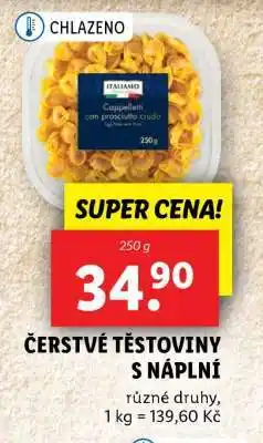 Lidl Italiamo Cappelletti con prosciutto crudo nabídka