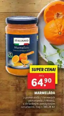 Lidl ITALIAMO Marmellata nabídka