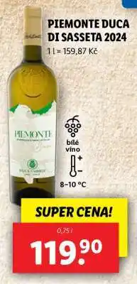 Lidl PIEMONTE DUCA DI SASSETA 2024 nabídka