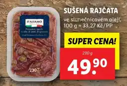 Lidl Sušená rajčata nabídka