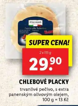 Lidl Chlebové placky nabídka
