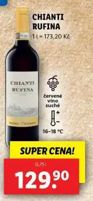 Lidl CHIANTI RUFINA nabídka