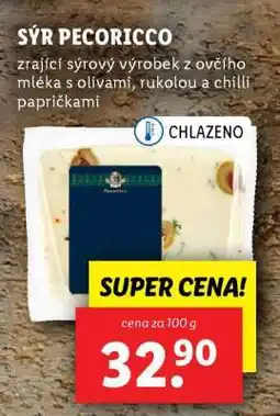 Lidl SÝR PECORICCO nabídka