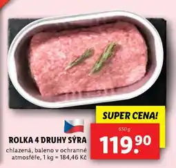 Lidl ROLKA 4 DRUHY SÝRA nabídka