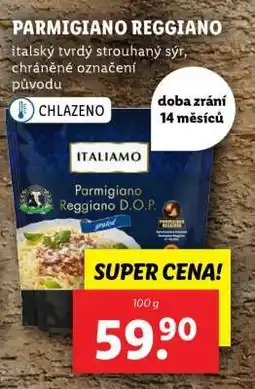 Lidl Parmigiano Reggiano nabídka