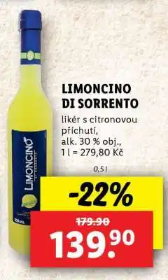 Lidl LIMONCINO DI SORRENTO nabídka