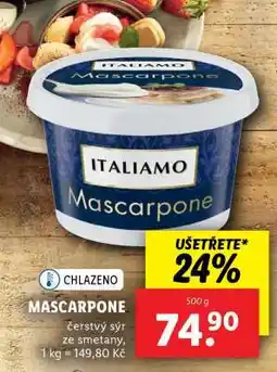 Lidl Italiamo MASCARPONE nabídka