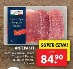 Lidl Antipasti nabídka
