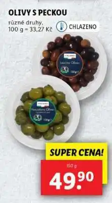 Lidl Olivy s peckou nabídka