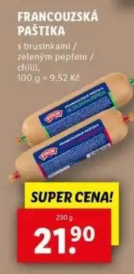 Lidl Francouzská paštika nabídka