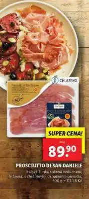 Lidl Prosciutto di San Daniele nabídka