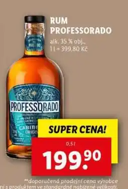 Lidl Rum Professorado nabídka