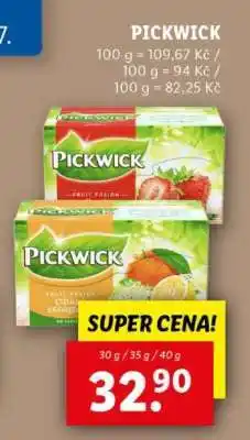 Lidl Pickwick nabídka