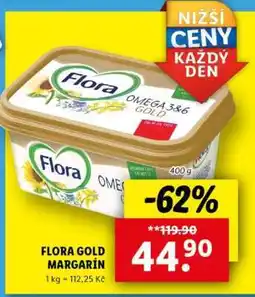Lidl Flora Gold margarín nabídka