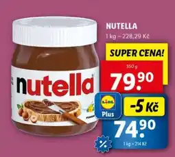 Lidl Nutella nabídka