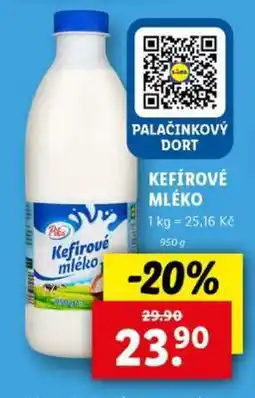 Lidl Kefírové mléko nabídka