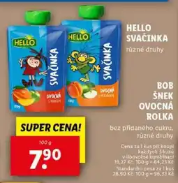 Lidl HELLO Svačinka nabídka