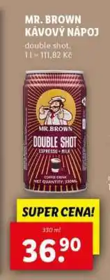 Lidl MR. BROWN KÁVOVÝ NÁPOJ nabídka