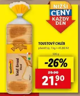 Lidl TOUSTOVÝ CHLÉB nabídka