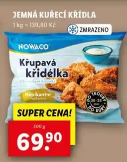 Lidl NOWACO Křupavá křidélka nabídka