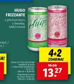 Lidl HUGO FRIZZANTE nabídka
