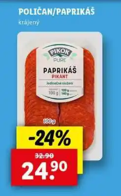 Lidl Pikok Pure Paprikáš Pikant nabídka
