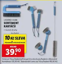 Lidl LIVARNO HOME SORTIMENT KARTÁČŮ nabídka