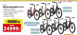Lidl CRIVIT Městské elektrokolo Y.3 / X.3 nabídka