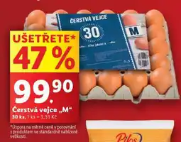 Lidl Čerstvá vejce M nabídka