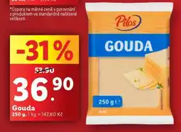 Lidl GOUDA nabídka