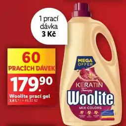 Lidl Woolite prací gel nabídka