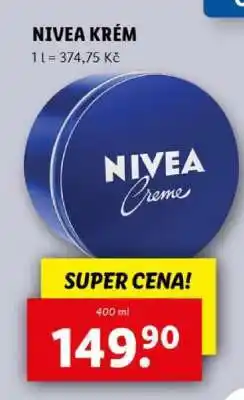 Lidl NIVEA KRÉM nabídka