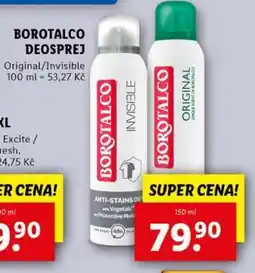 Lidl Borotalco Deosprej nabídka