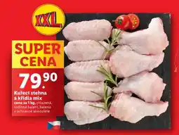 Lidl KUŘECÍ STEHNA A KŘÍDLA MIX nabídka