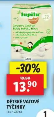 Lidl Dětské vatové tyčinky nabídka