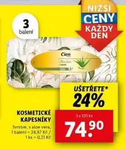 Lidl KOSMETICKÉ KAPESNÍKY nabídka