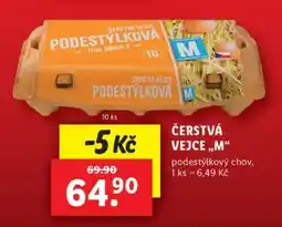 Lidl Čerstvá vejce M nabídka