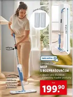 Lidl LIVARNO HOME Mop s rozprašovačem nabídka